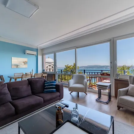 Bosphorus View With 3 Bedrooms - 2 Bathrooms - Super Location