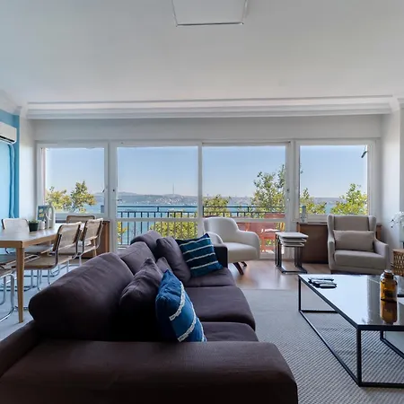 Appartamento Bosphorus View With 3 Bedrooms - 2 Bathrooms - Super Location *